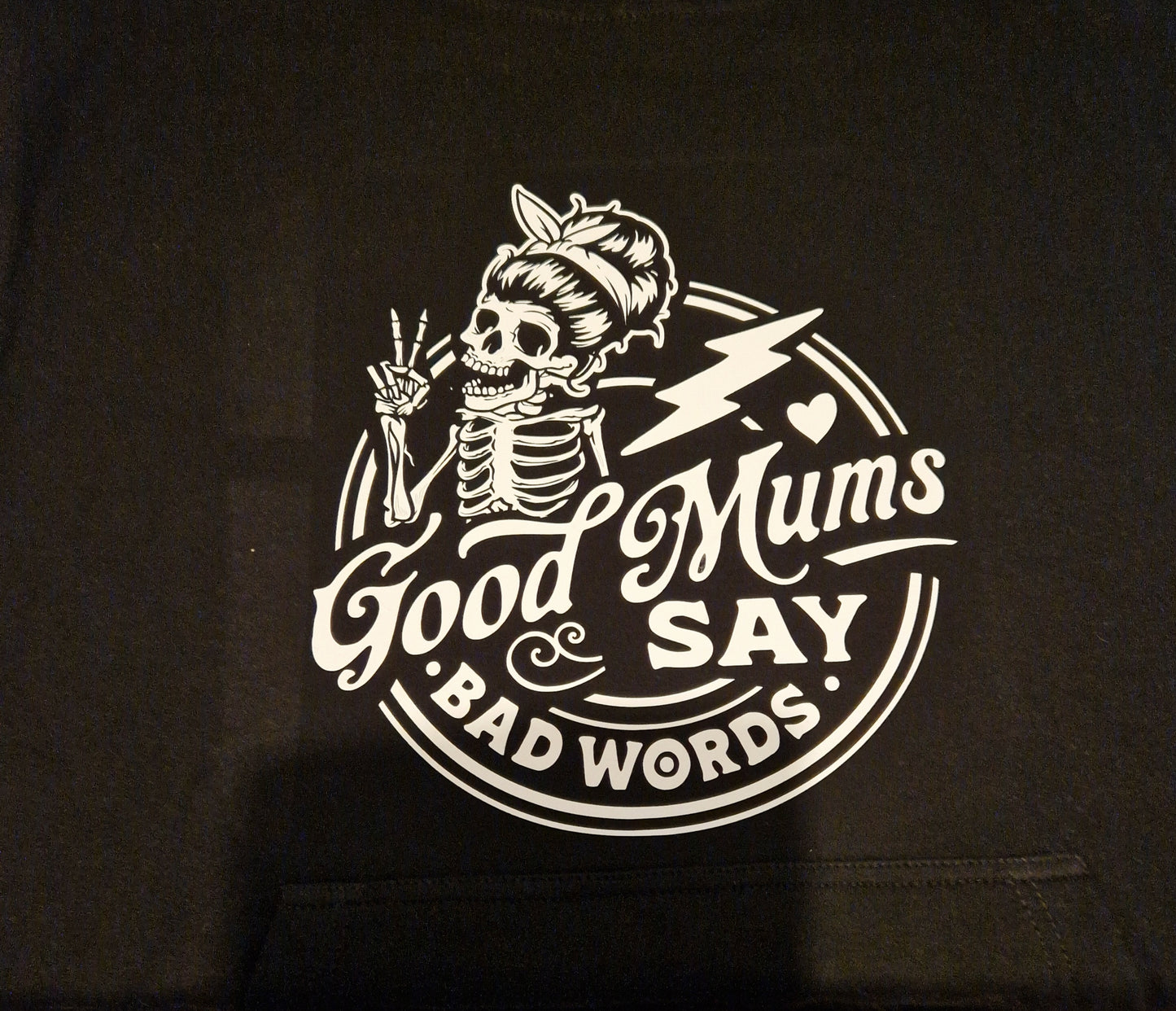 Good Moms Say Bad Words Personalised Hoodie