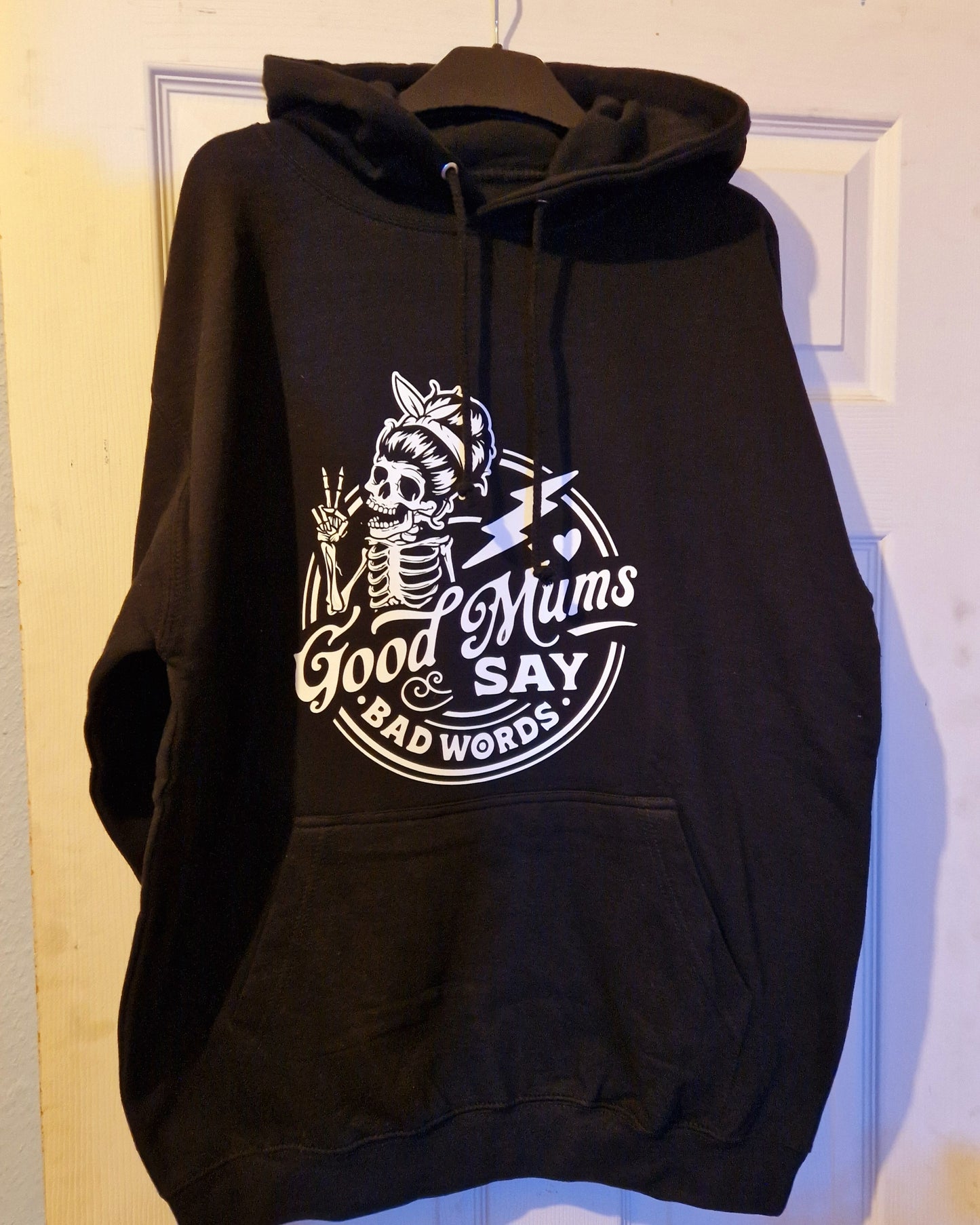 Good Moms Say Bad Words Personalised Hoodie