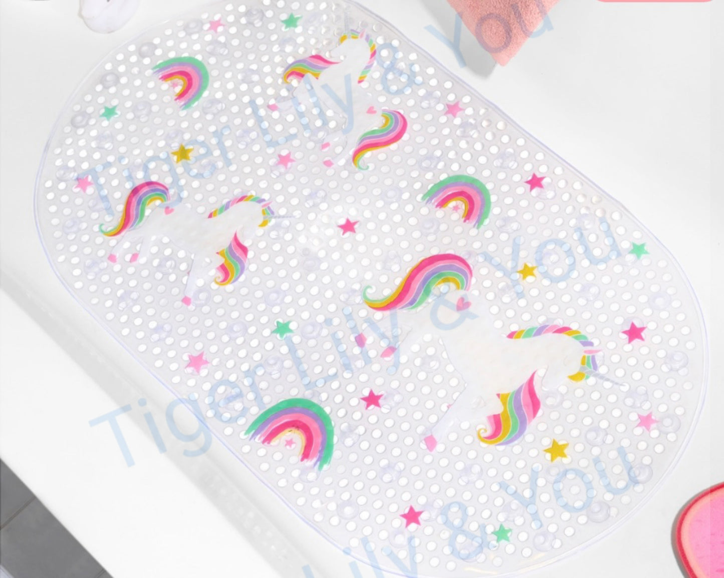 Bath mat, dino or unicorn