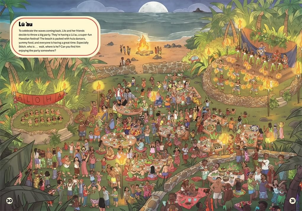 Where’s stitch Christmas book
