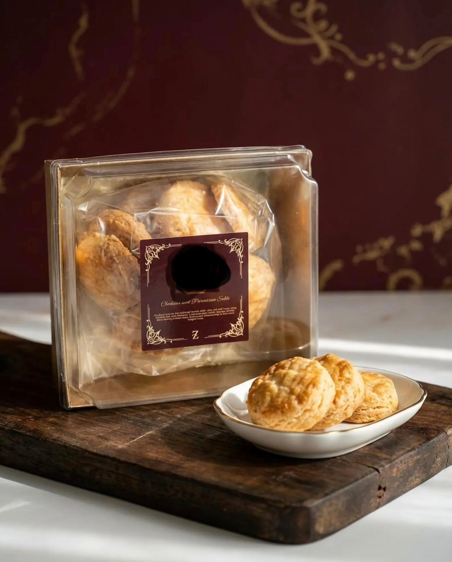 Cheddar and Parmesan sables