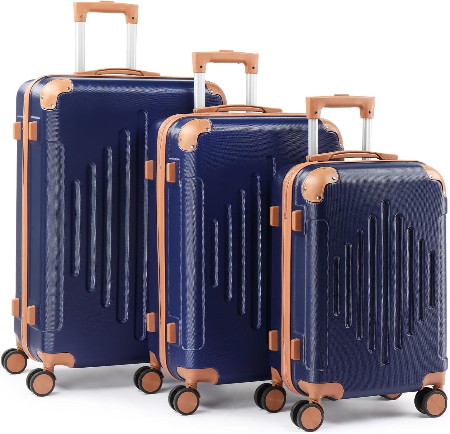 3 piece luggage suitcase set