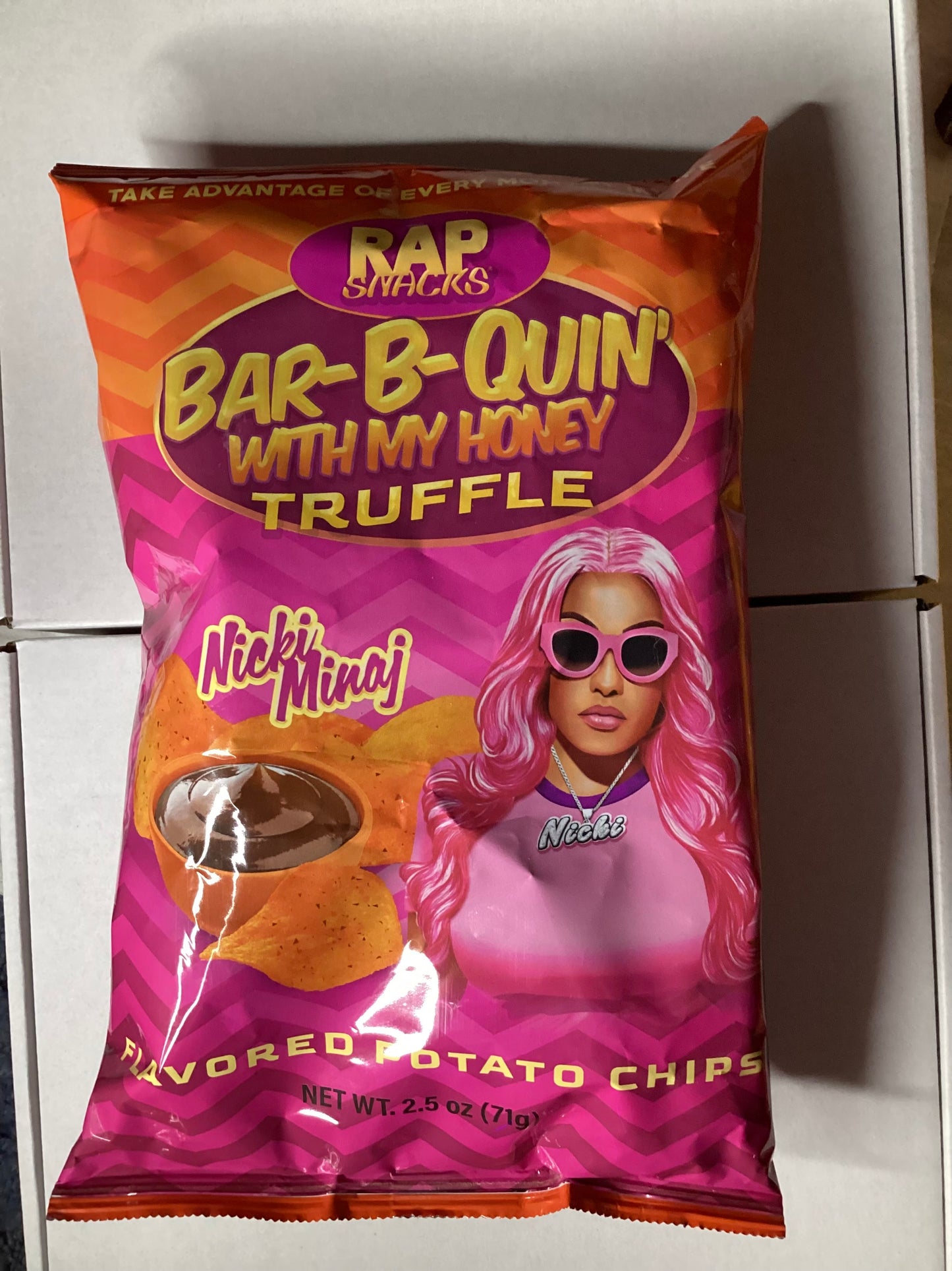 Rap snack BBQ honey truffle