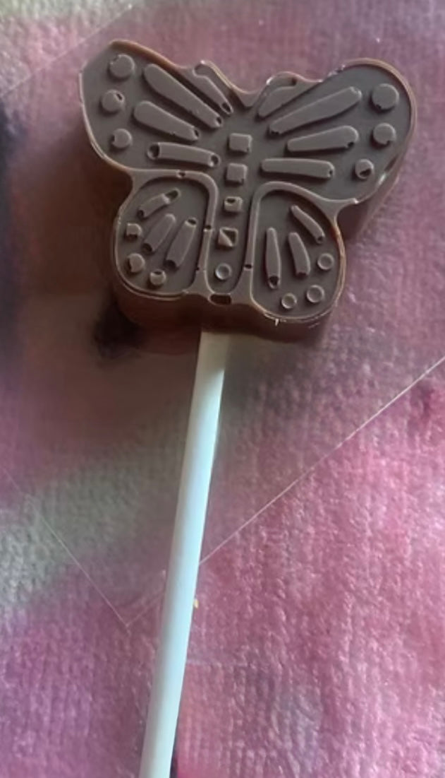 Chocolate lollies