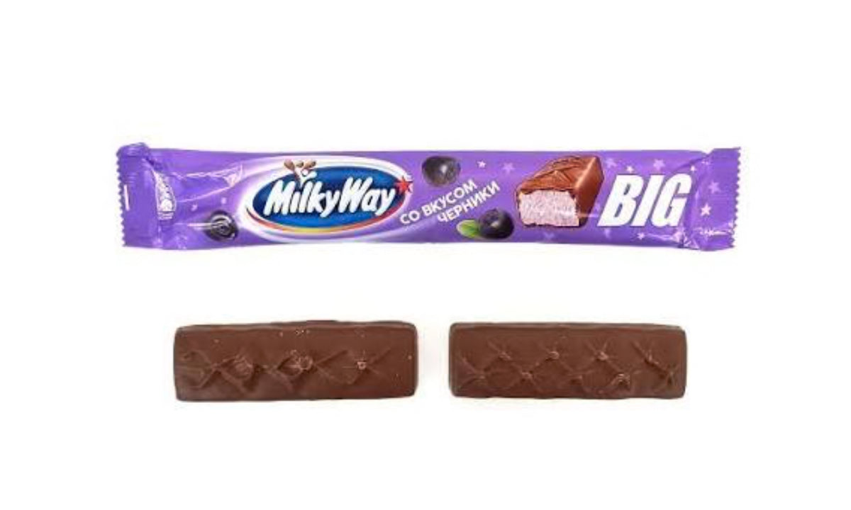 Milky Way bar with blueberry duo x3