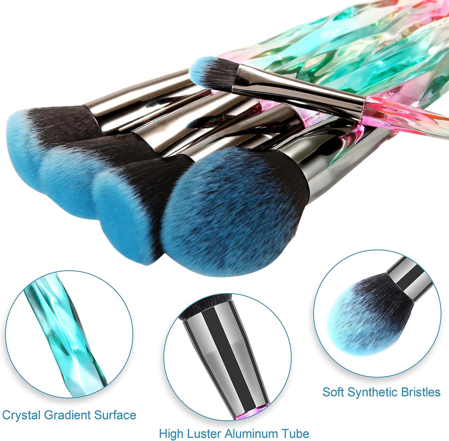 Make up brush set