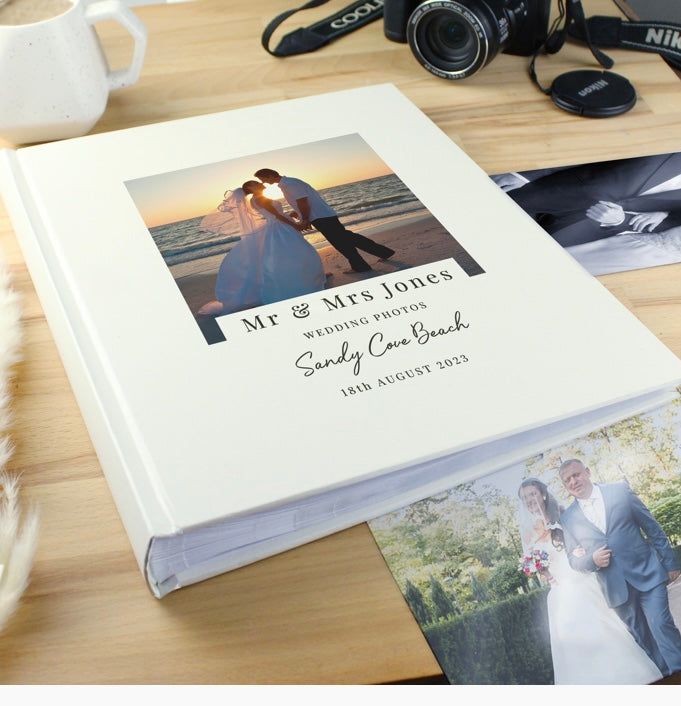 Personalised Photo Upload Traditional Photo Album