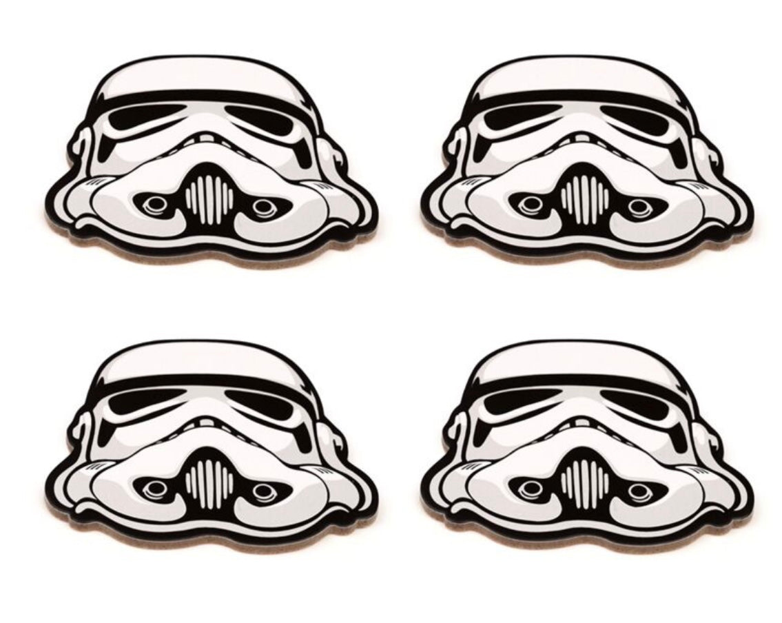 Star Wars coasters x4