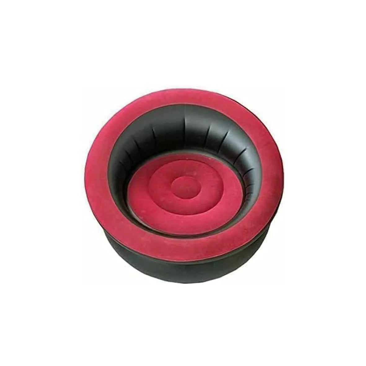 Black & Red Inflatable Chair