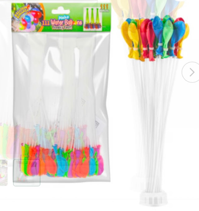 Fast Fill Water Balloons 111pk