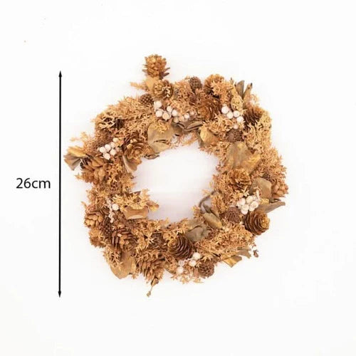 Scented Hanging Wreath - Natural Orange
