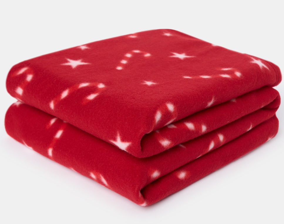 Christmas fleece blankets