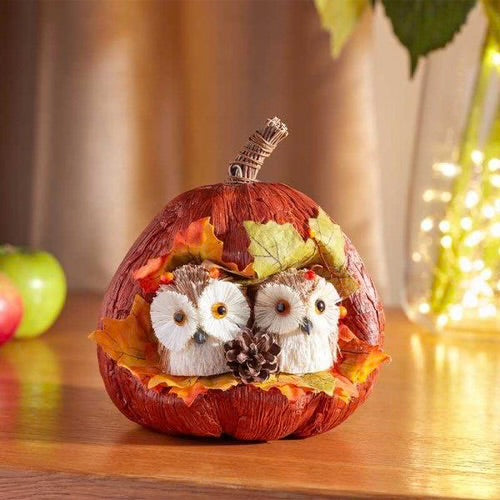 Pumpkin pals - Owl or Hedgehog