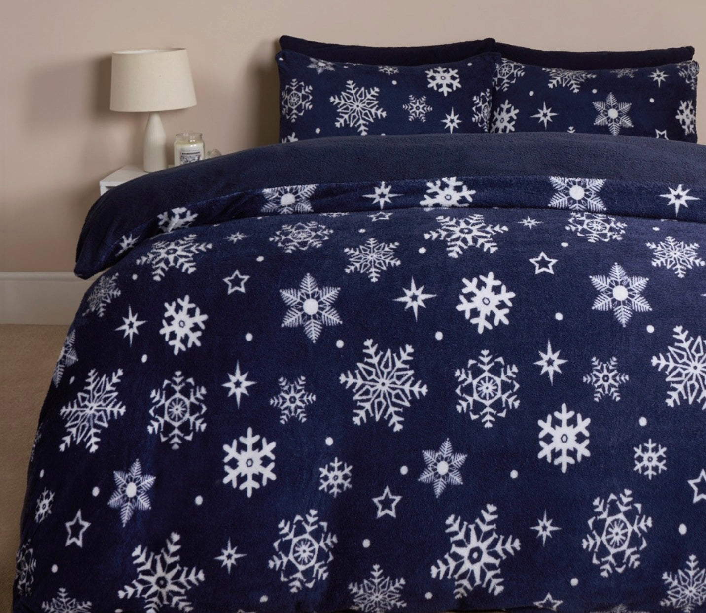 Snowflake Teddy duvet sets