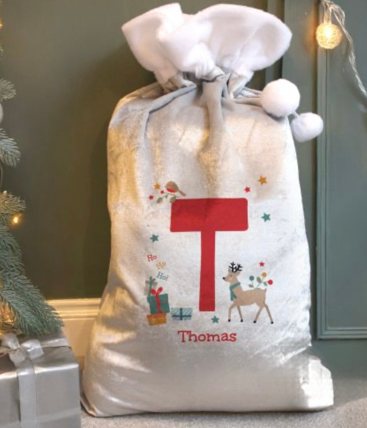 Personalised Christmas sacks