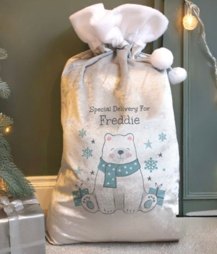 Personalised Christmas sacks