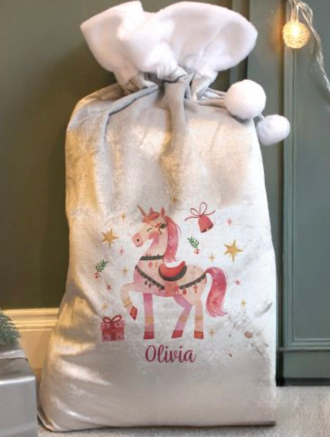 Personalised Christmas sacks
