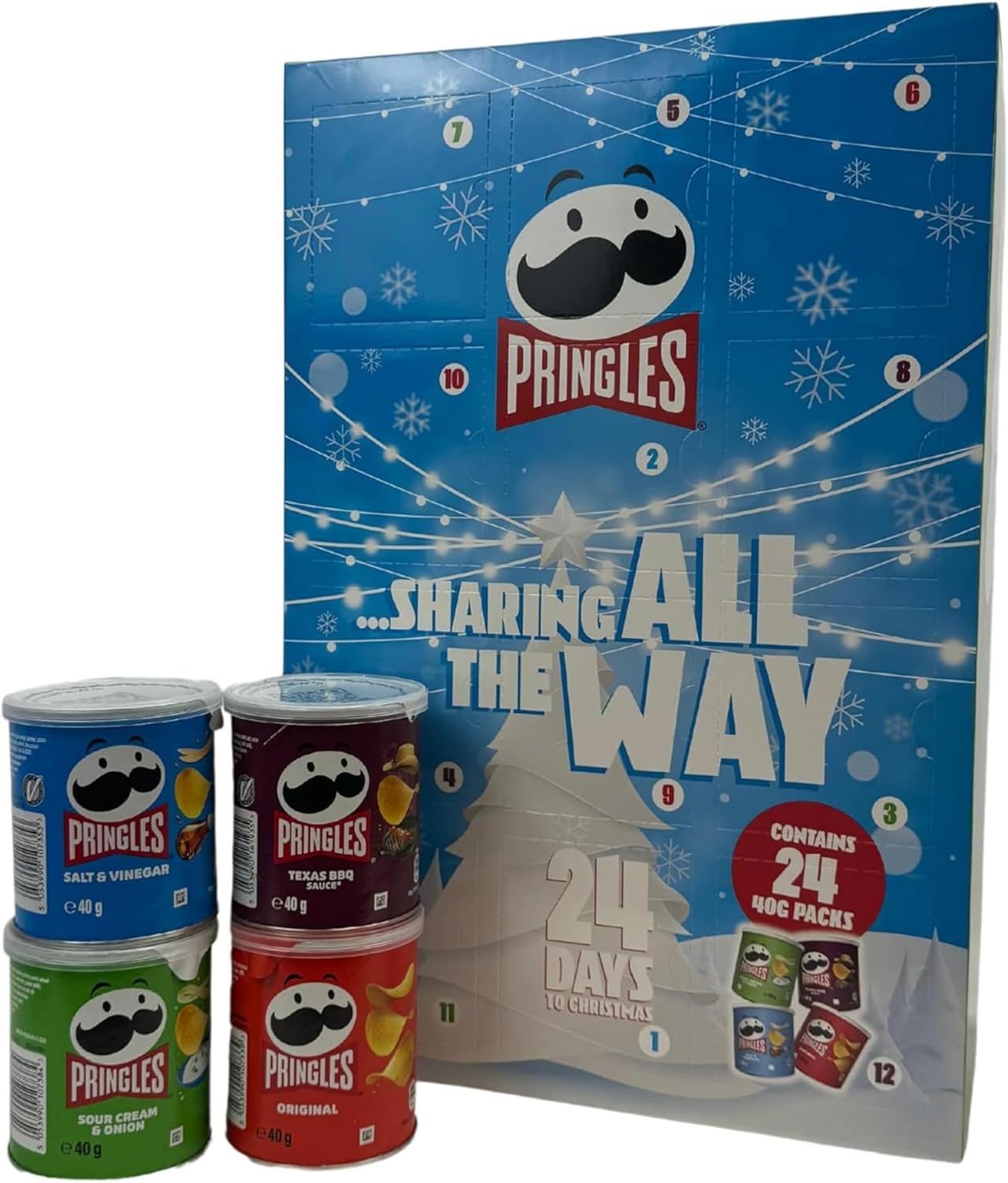 Pringles advent calendar