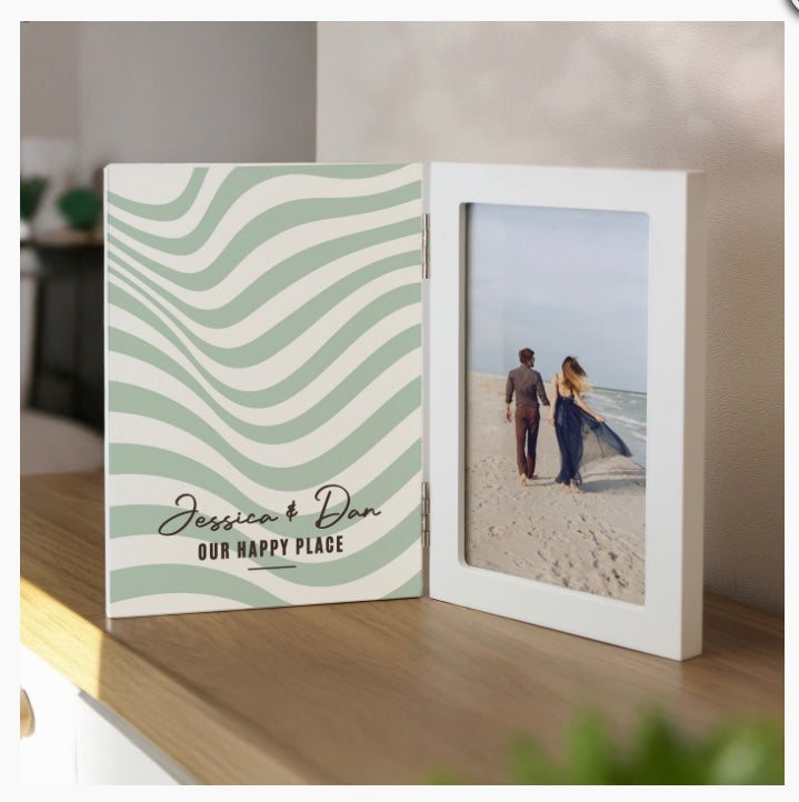 Wooden hinged frame