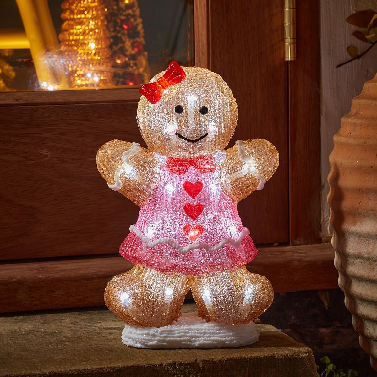 Christmas gingerbread light