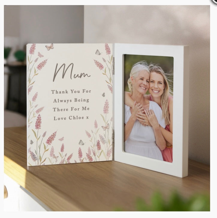 Wooden hinged frame