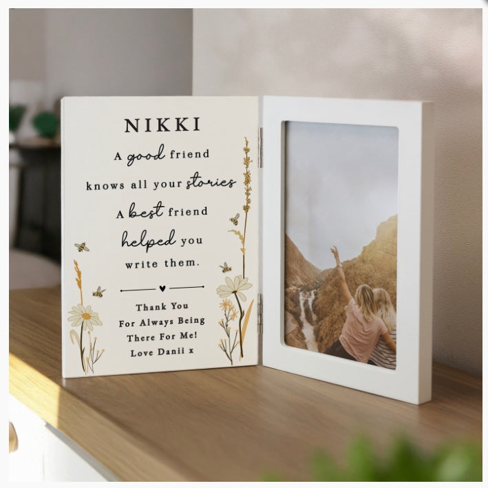 Wooden hinged frame
