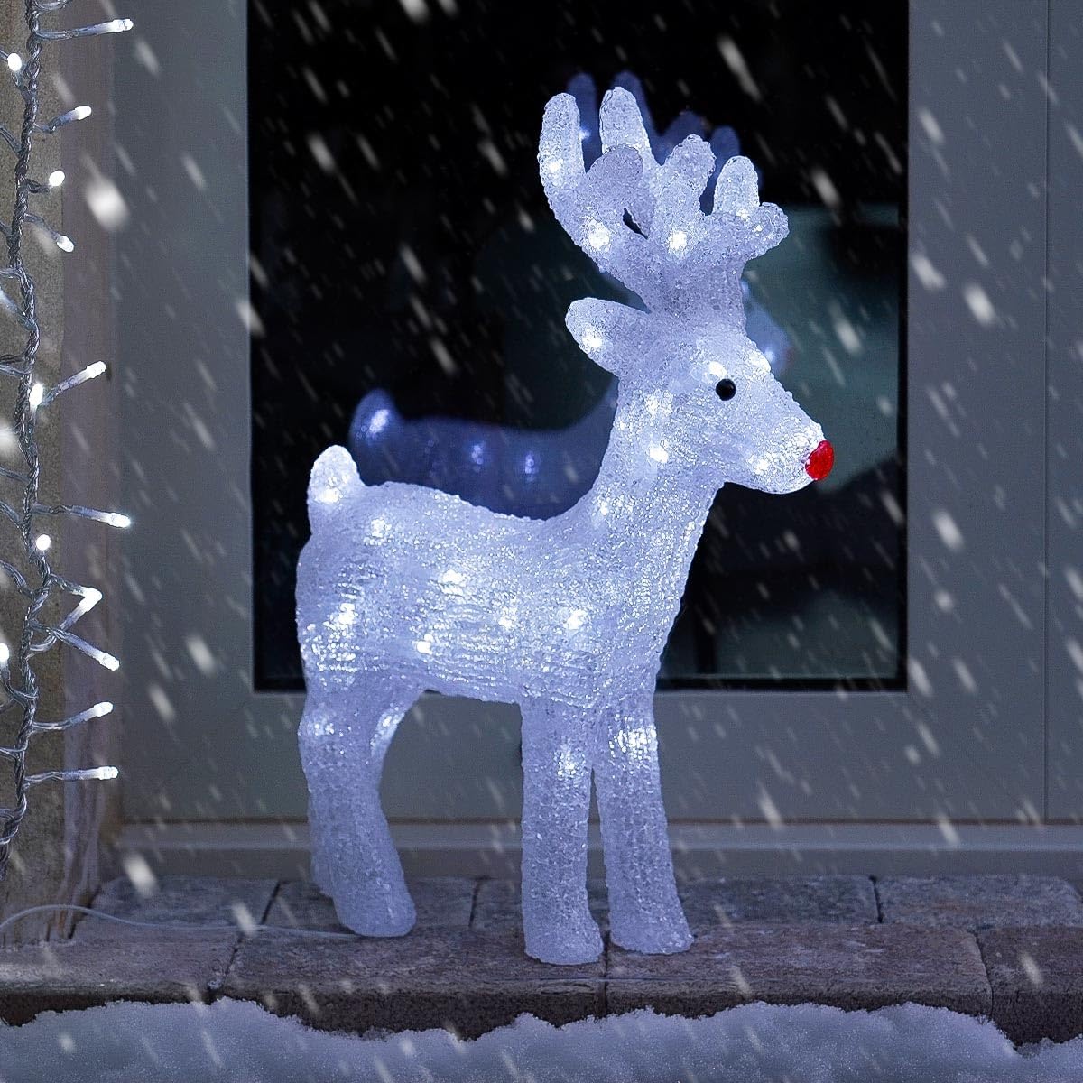 Christmas light, deers