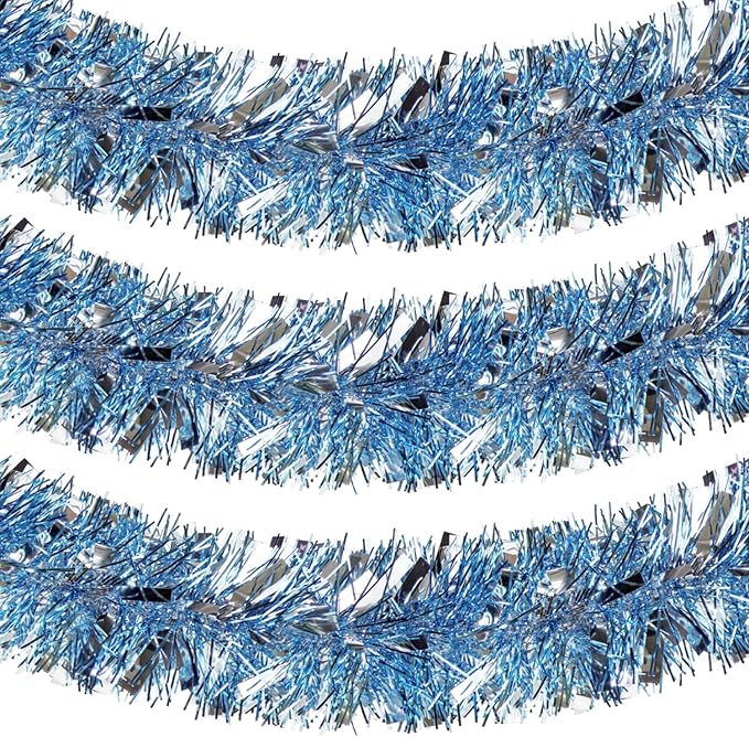 Christmas 10m tinsel