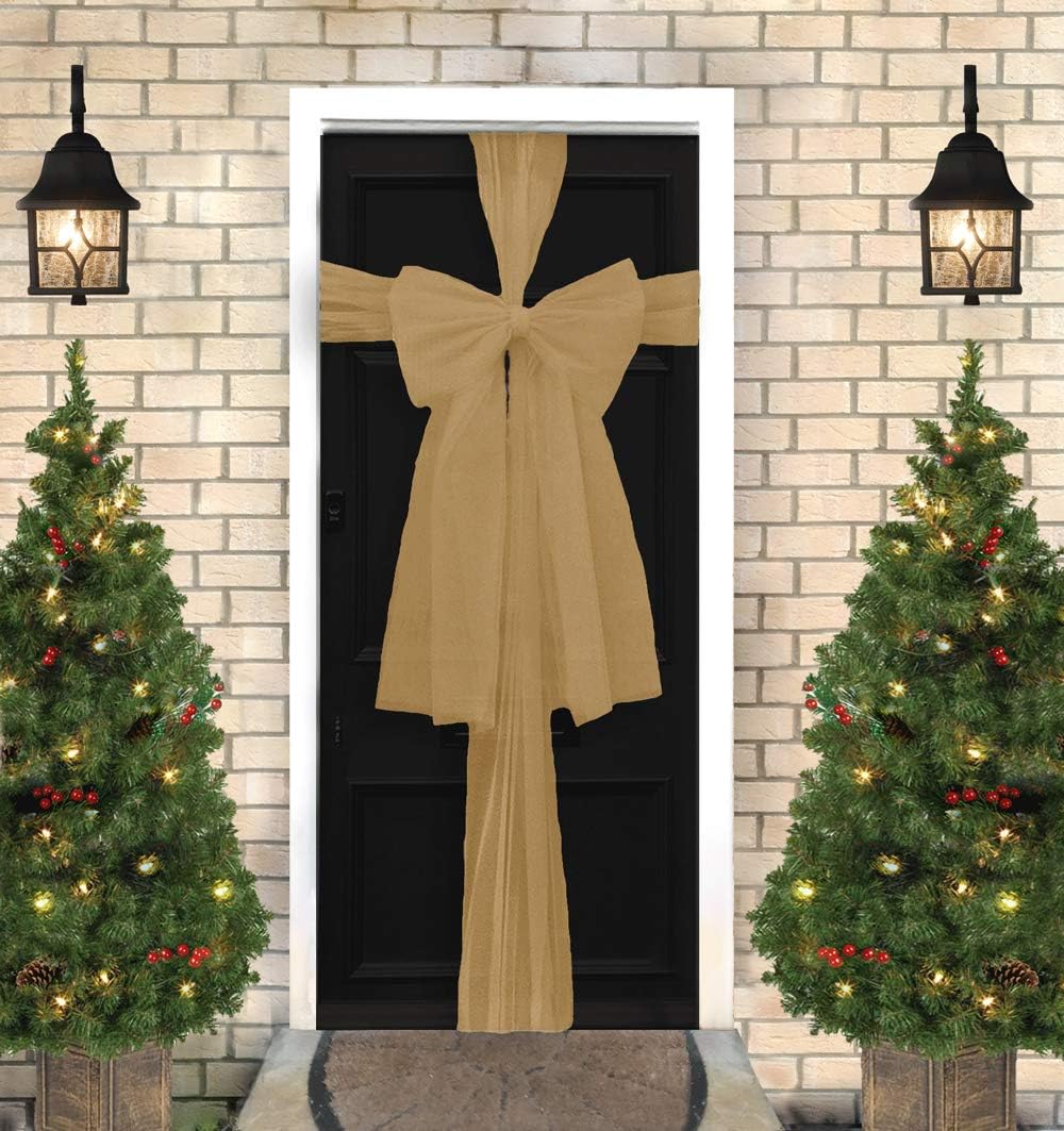 Christmas door bow