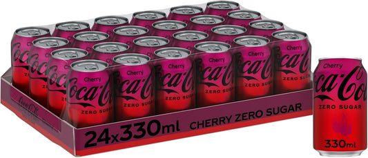 24 cans Coke cherry or Coke Zero