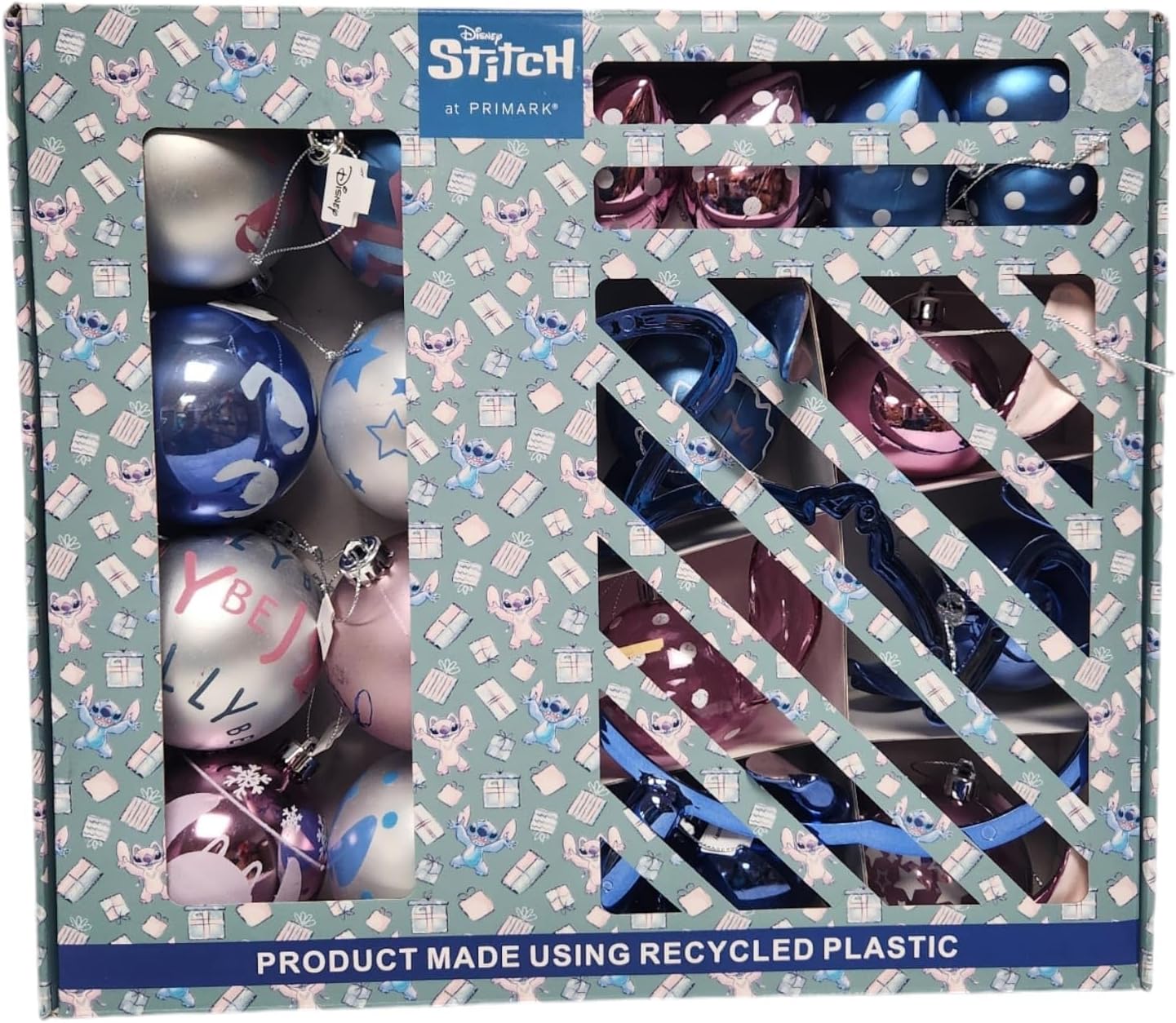Stitch Christmas tree decorations x25