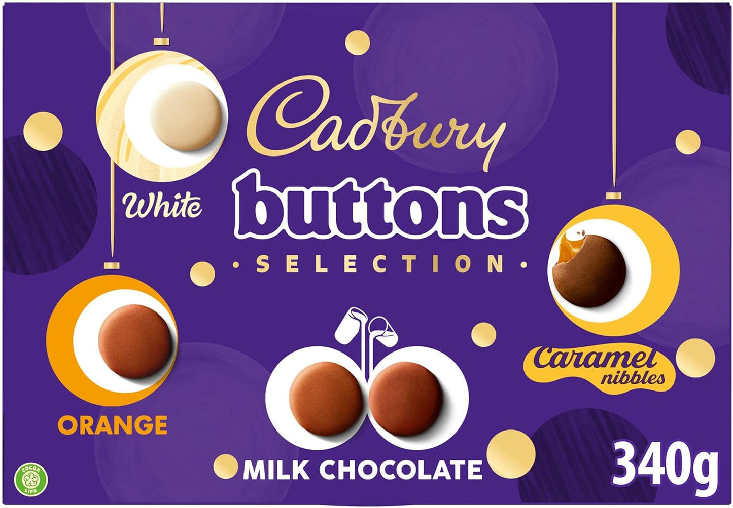 Cadburys buttons box