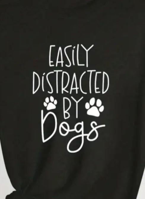 Easily Distracted....Personalised Hoodie