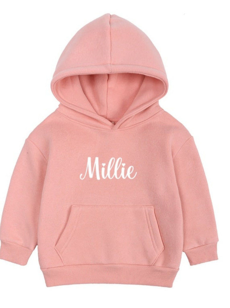 Childrens Personalised Hoodie - Name