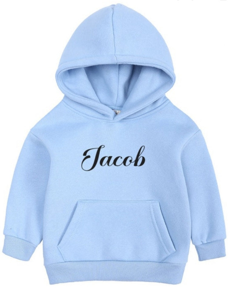 Childrens Personalised Hoodie - Name