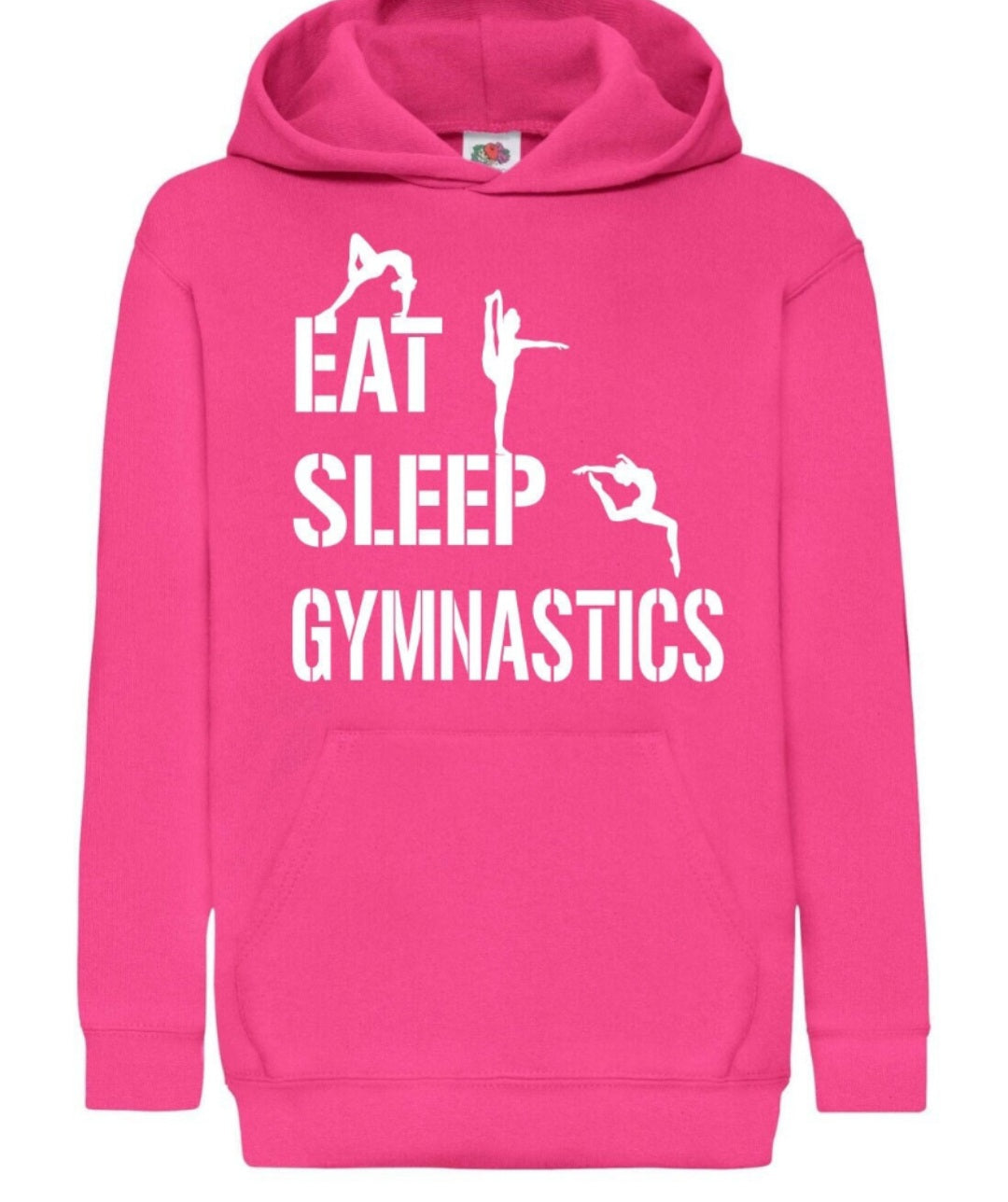 Childrens Personalised Hoodie -Eat Sleep ...