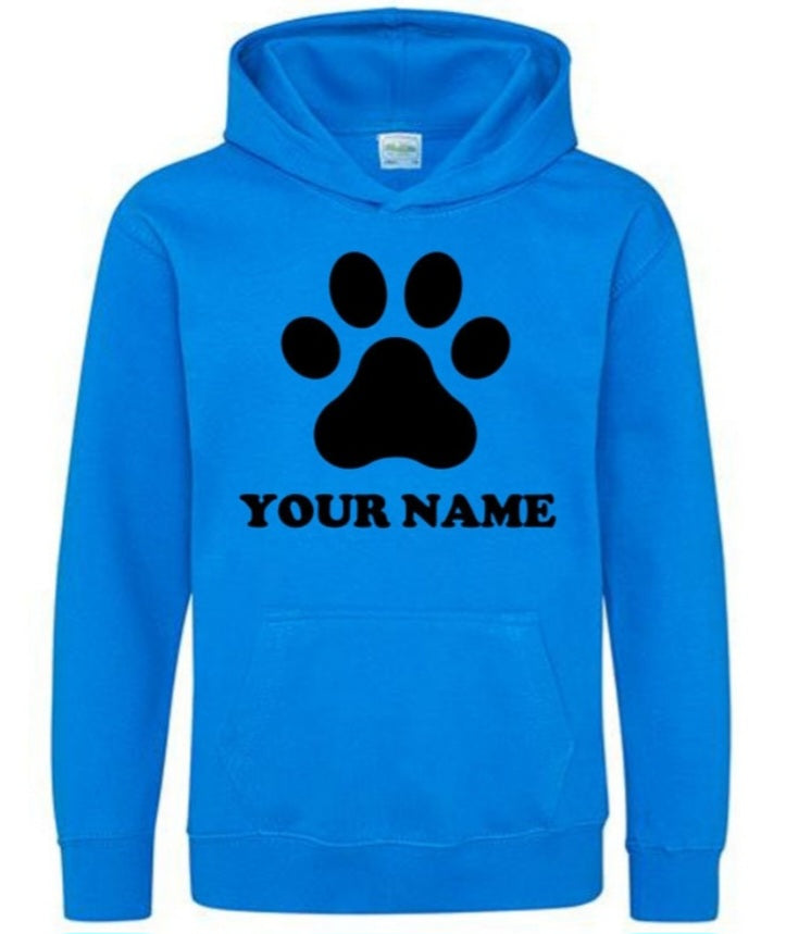 Childrens Personalised Hoodie - Name