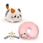 2 in 1 travel pillow and plush