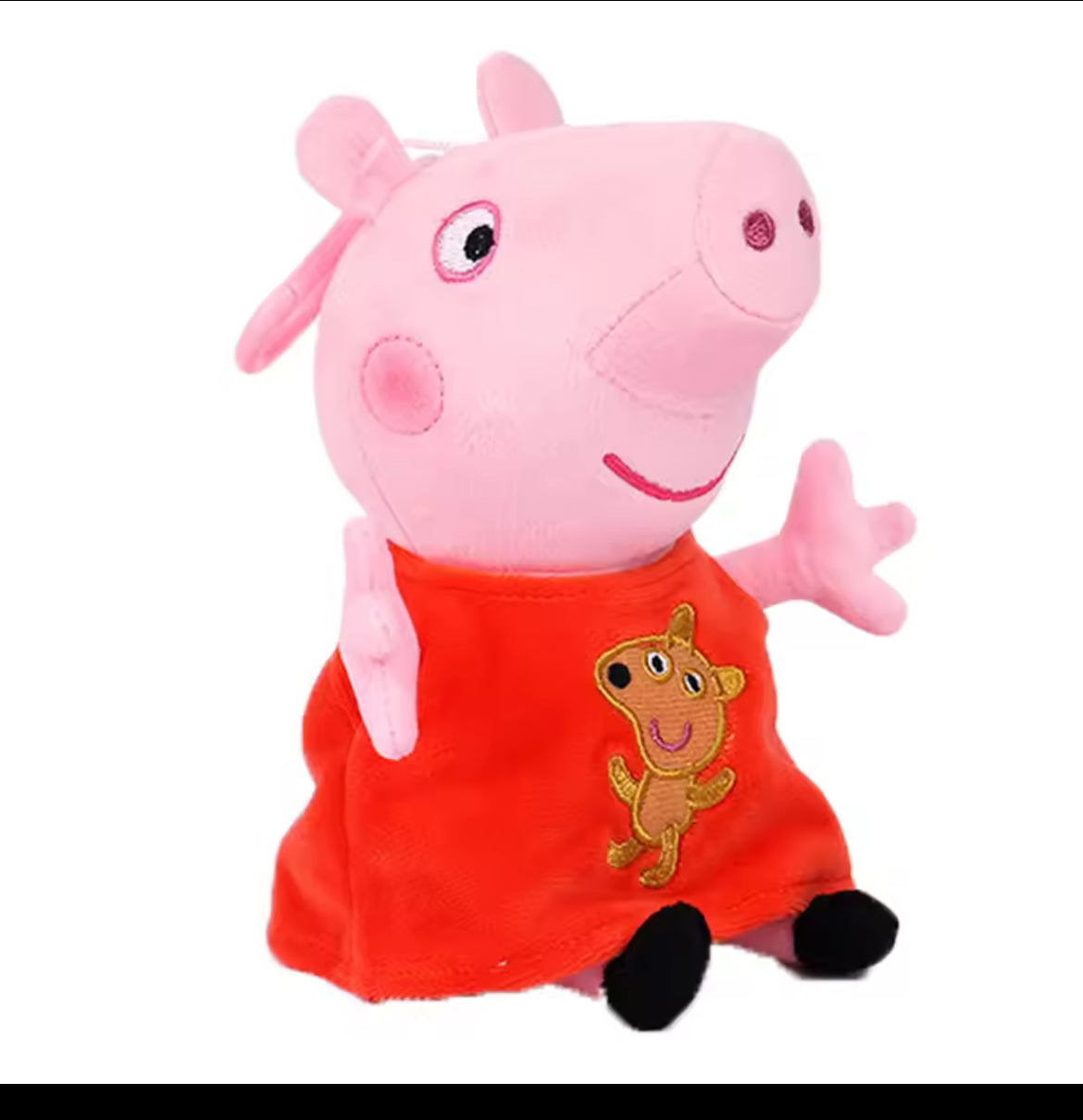 Genuine Peppa Pig 19cm dinosaur Teddy Bear peppa George daddy mammy Plush Toy Boy Girl Birthday Gift Toys Christmas Stuffed Doll