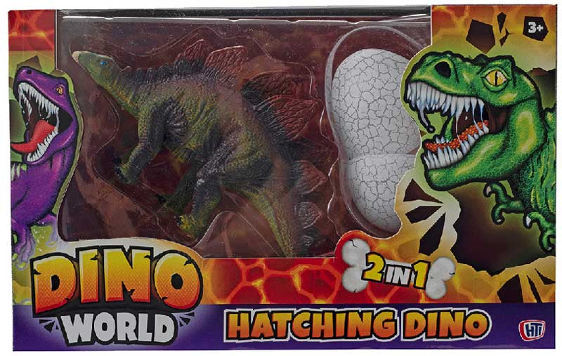 2 IN 1 HATCHING DINOSAURS ASSORTED