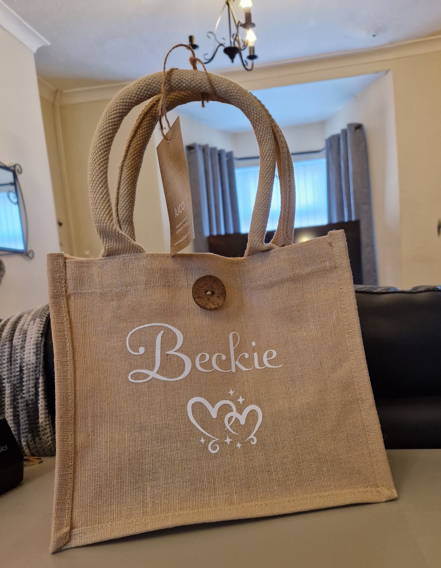 Personalised  Jute Bag