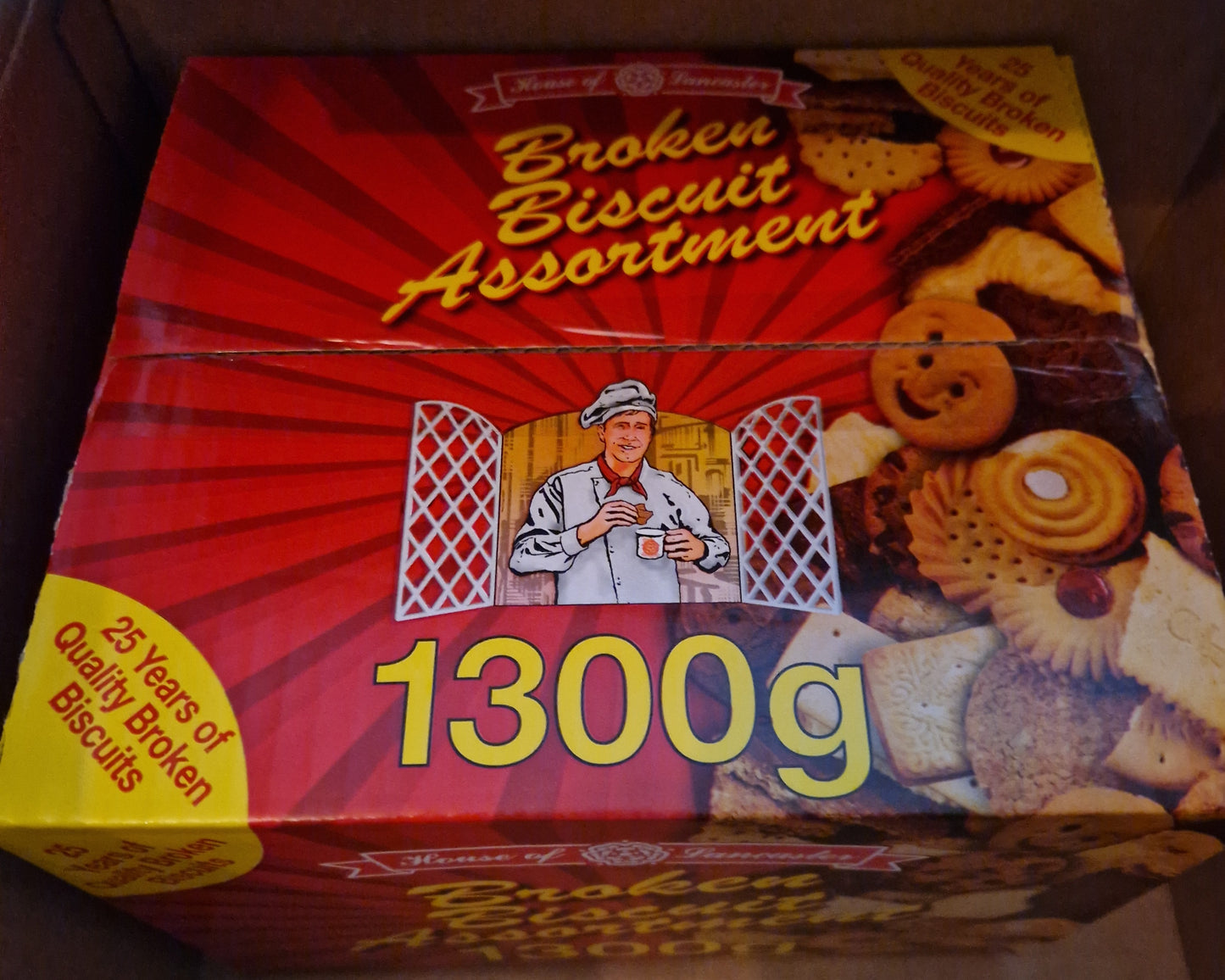 Huge box broken Biscuits