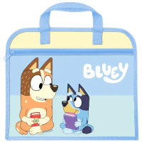 OFFICIAL BLUEY ZIPPED BOOK BAG