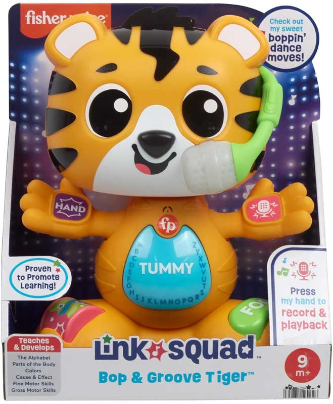 FISHER PRICE - LINK SQUAD BOP & LEARN TIGER