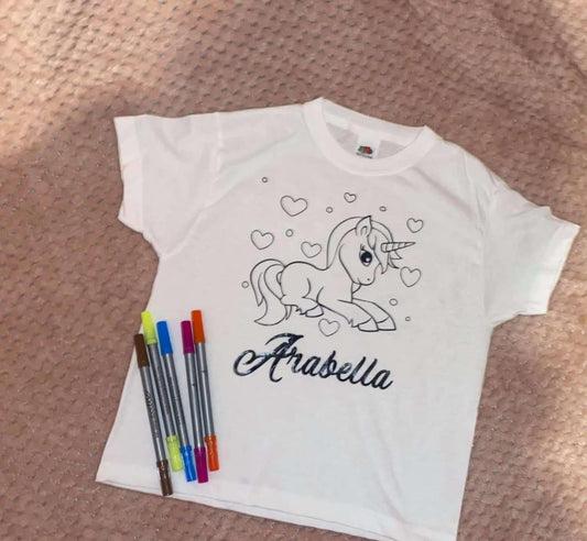 Personalise your own T-shirt