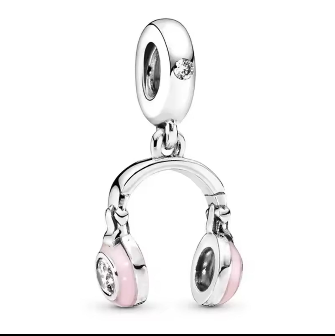 MINISO Collection Minnie Safty chain Alice Stitch Charm Beads Suitable For Pandora Bracelets