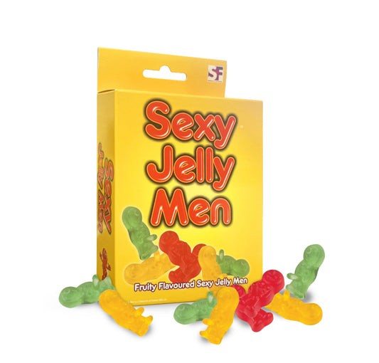 SEXY JELLY MEN FRUIT FLAVOURED SWEETS BY SPENCER AND FLEETWOOD