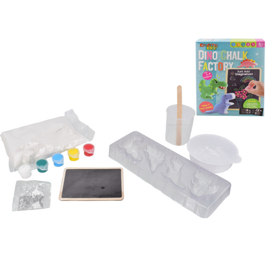 Make Your Own Dino Chalk Factory