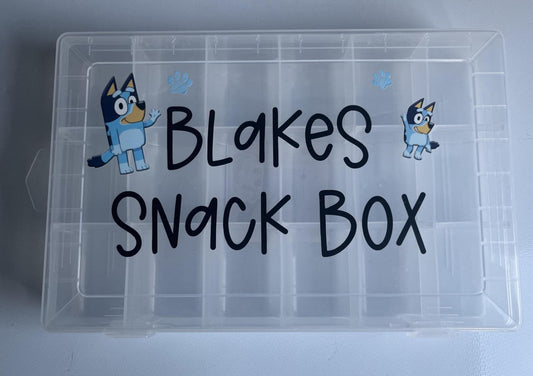 Personalised snack boxes
