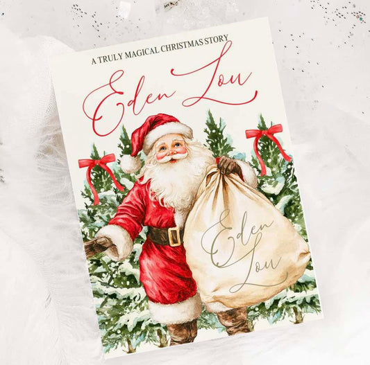 Christmas personalised story book